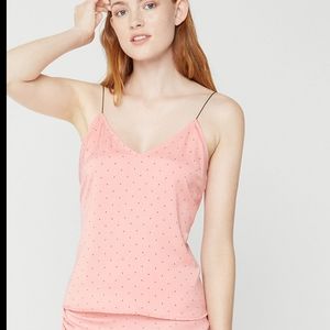 BCBGeneration Watermelon Dotted Cami NWT Small